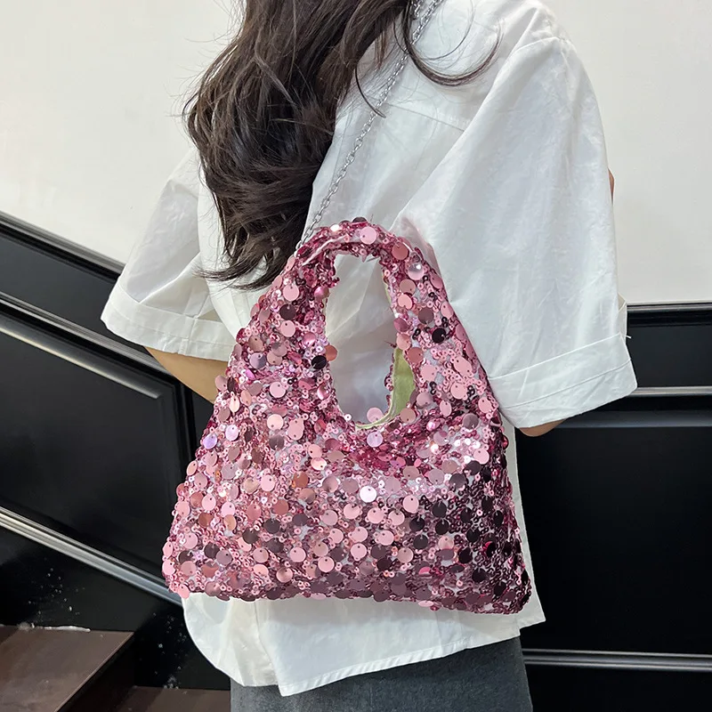 

Fashion Women's Sequin Evening Bags Crossbody Bags Popular Sequin Handbags Shoulder Bags Bling Sequins Wallets Underarm Bags