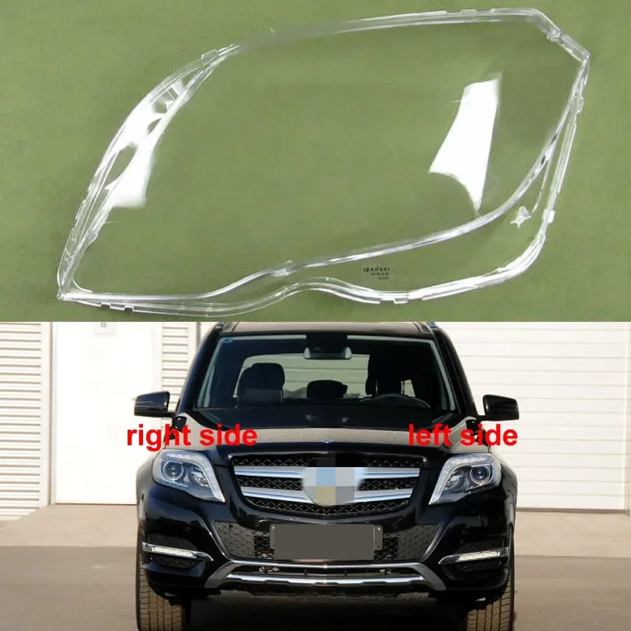 

For 2013 2014 2015 Mercedes Benz GLK200 GLK260 GLK300 Lampshade Headlamp Shell Headlight Transparent Mask Cover Lens Plexiglass