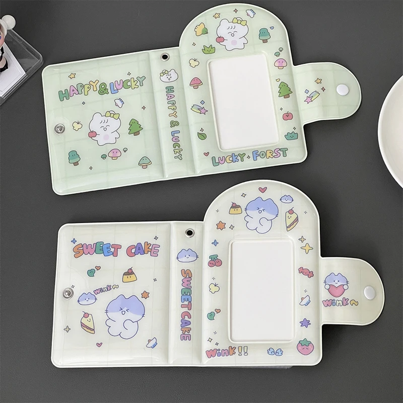 Porte-cartes photo creux Kawaii, album de carte photo K-pop Idol, protection d'affichage photo, 3 pouces