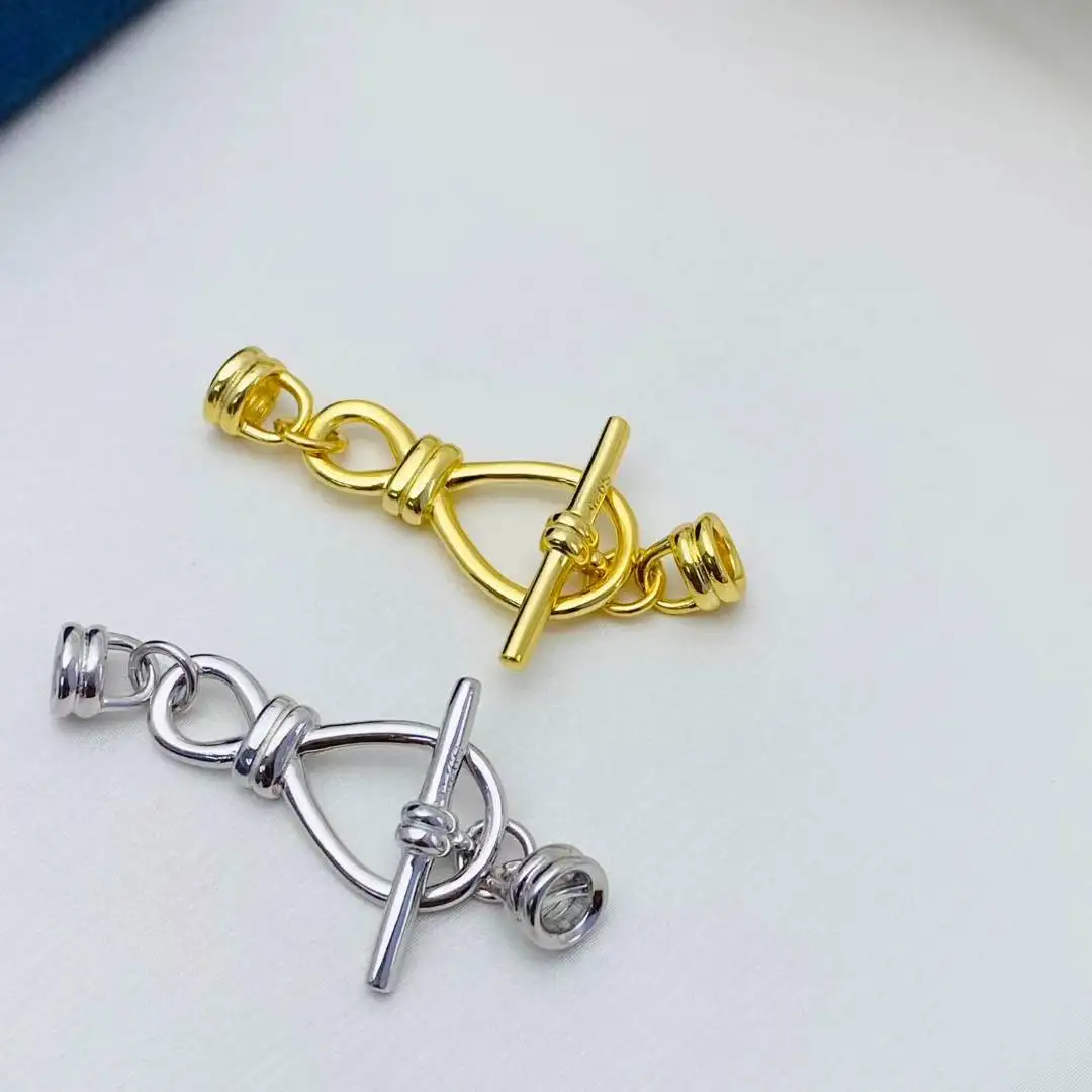 

Оптовая продажа DIY стерлингового серебра 925 пробы ожерелье браслет застежка крючок аксессуары для жемчуга 5-12 мм 5 шт./лот