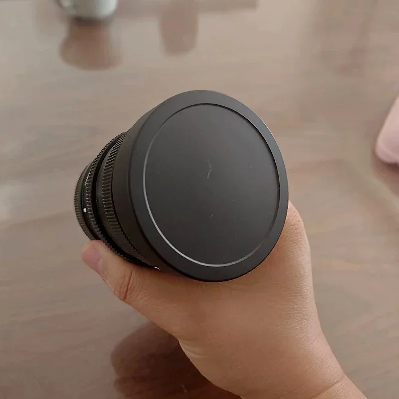 

Bayonet Design Square Metal Lens Hood With Metal Hood Cap For Sigma 35mm F2 DG DN