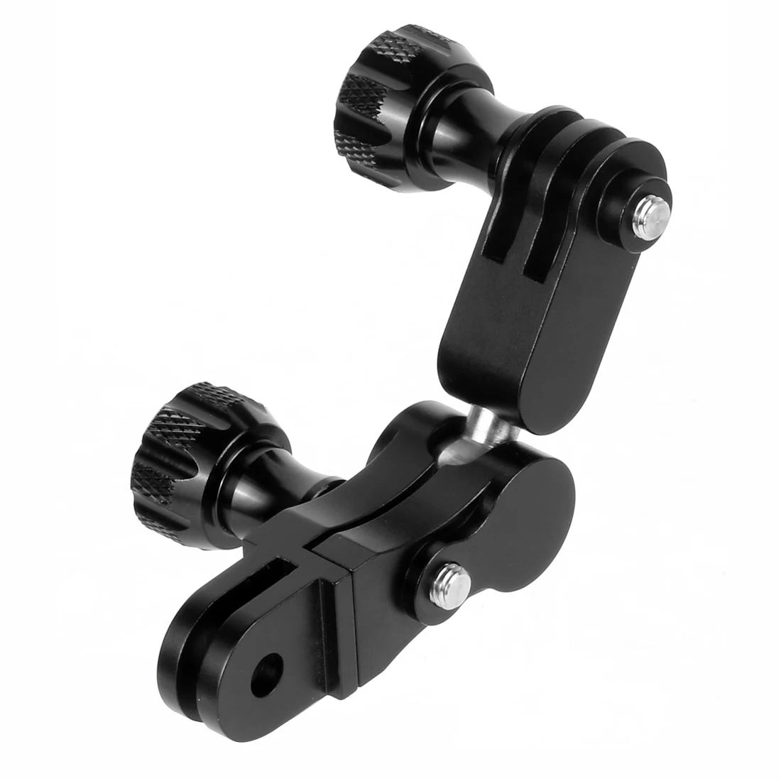 Helmet Extension Arm 360° Rotating Joint Adapter for Gopro SJCAM SJ4000 Insta360 X5 OSMO Action 5Pro Pocket 3 Tripod Stand Mount