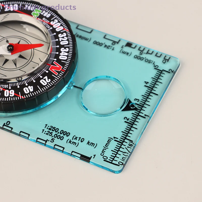 Master Navigation: Waterproof Outdoor Compass, Perfect Backpacking Accessory for Map Reading and Hiking