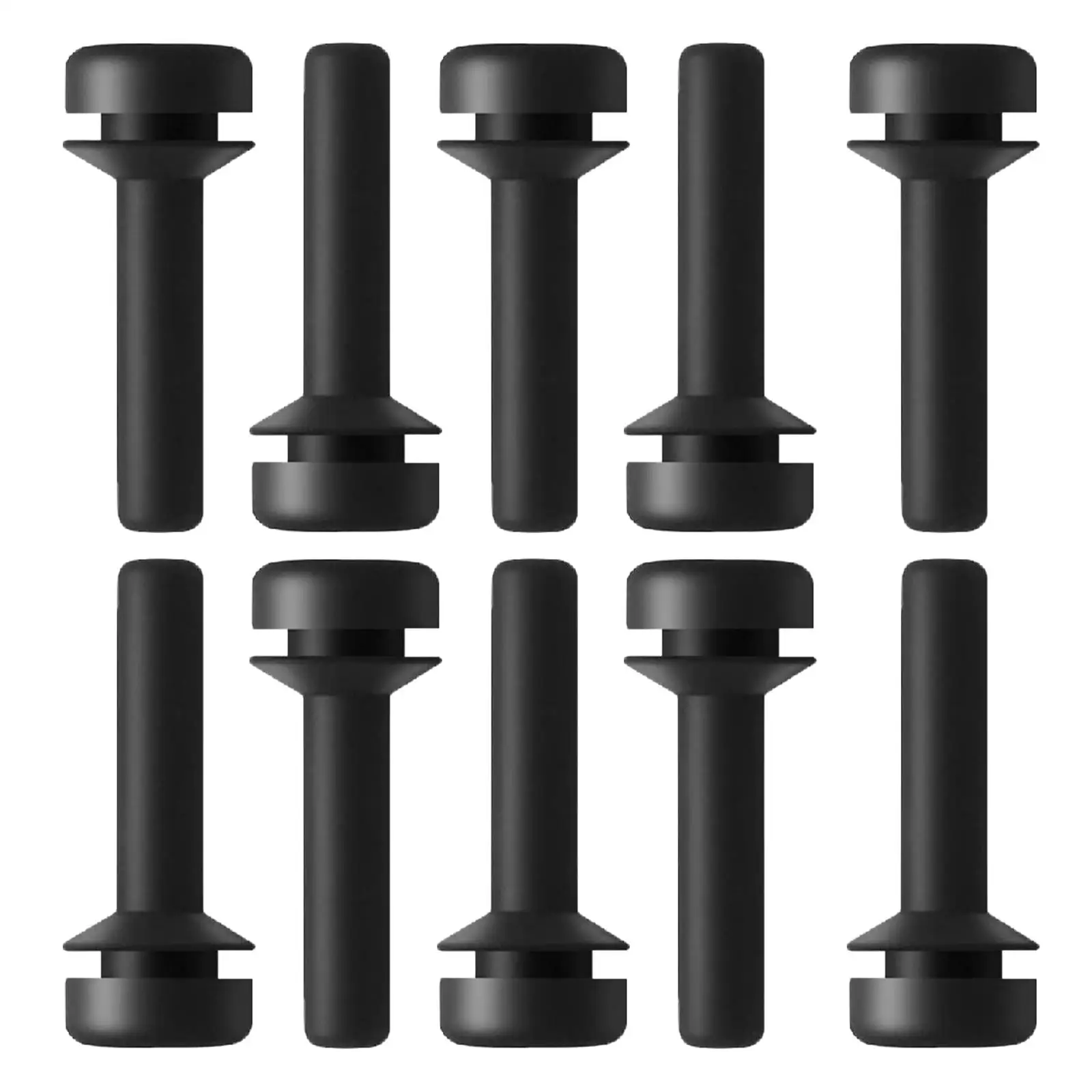 10Pcs Grate Rubber Feet 5cm Grate Foot Rubber Pads Cooktop Grate Foot for AP5989801 PS11729077