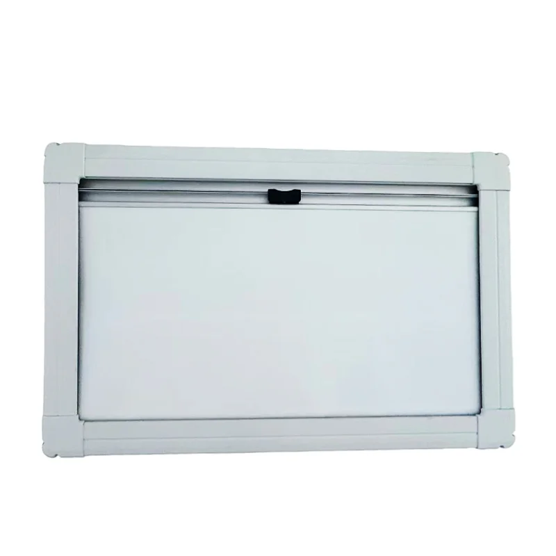 RV window accessories ABS inner frame with roller insect net sunshade suitable for camper caravan