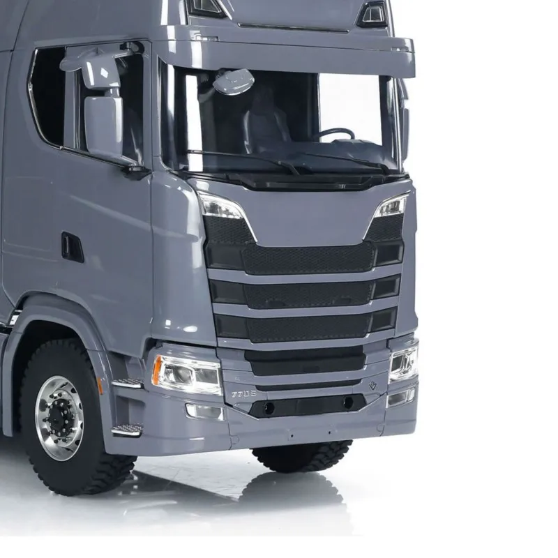 

Tamiyaya Trailer Metal Chassis with Light and Sound System 770S Tractor 1/14 6x6 Truck Model Remote Control Car Boys Toy
