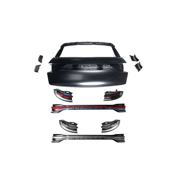 

Обновление Damei 95B/2, стильный Bodykit, крышка багажника, крышка багажного отделения, сквозные светодиодные задние фонари, комплекты кузова для MAcan 201