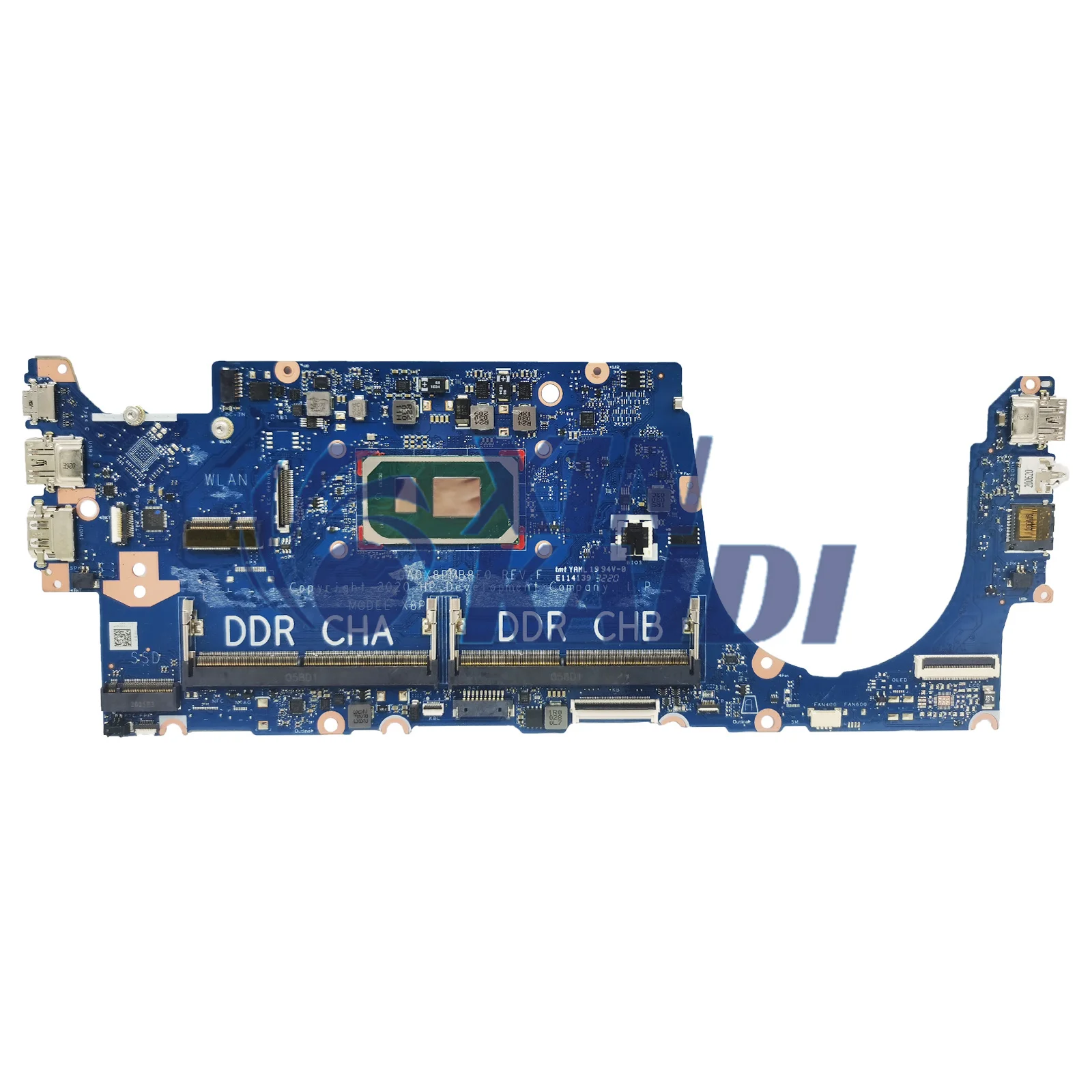 Notebook Mainboard For HP ProBook 430 G8 DA0X8PMB8F0 Laptop Motherboard With CPU I3 I5 I7 11th Gen 100% Tested OK