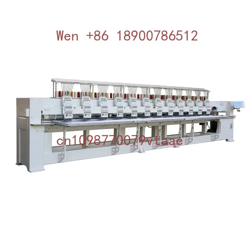 FUJA Industrial Heavy Embroidery Machine 12 Heads 12 15 Needles Computer Embroidery Machine Price