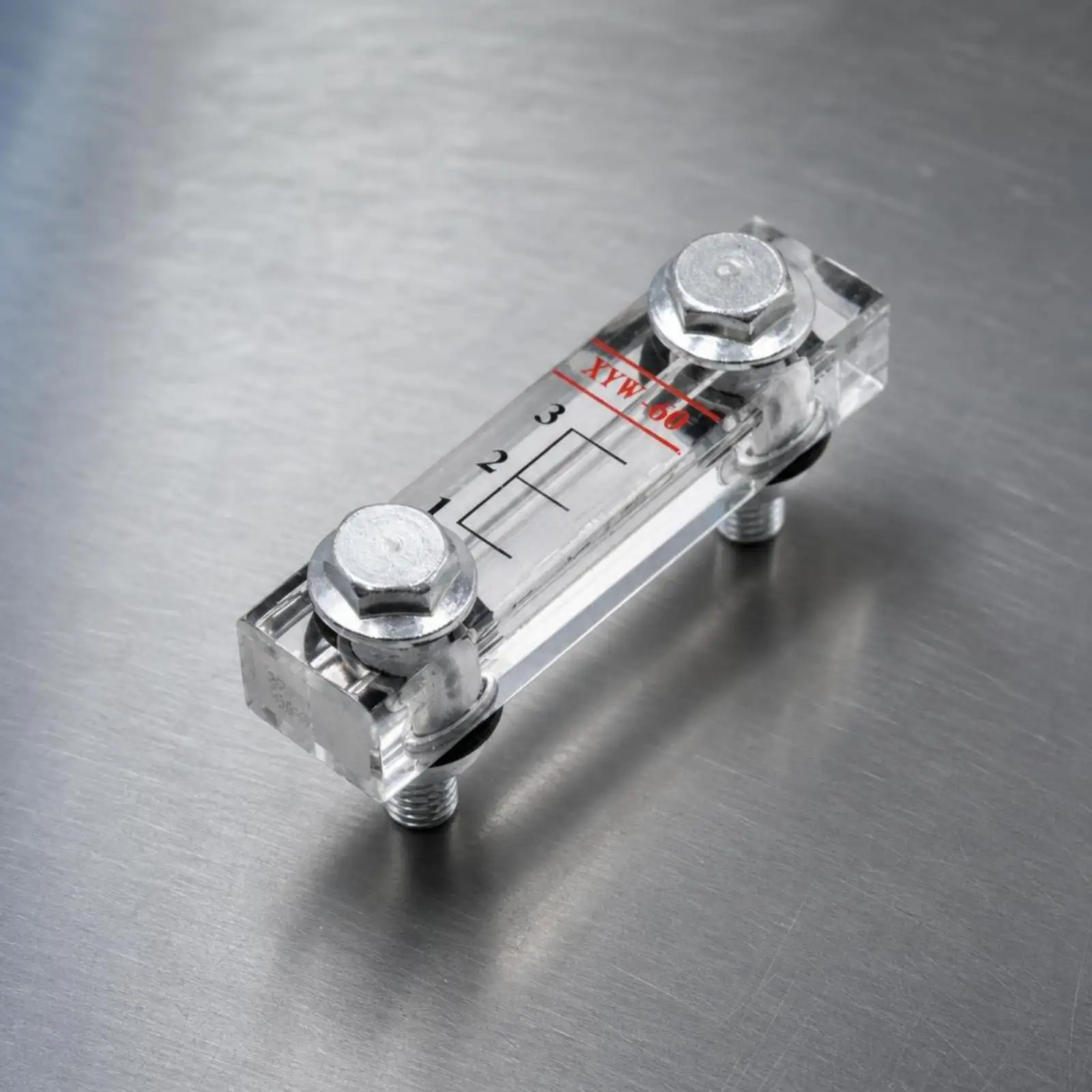 Liquid Level Gauge Accurate Acrylic Level Gauge Sight Glass Rectangular Indicator Easy to Install for Technicians