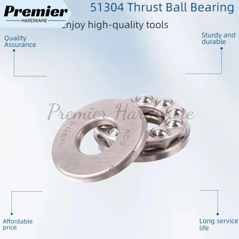 51304 محمل كروي محمل كروي ذو أخدود عميق للمولد Bearin أحذية تزلج محمل كروي 51304 M