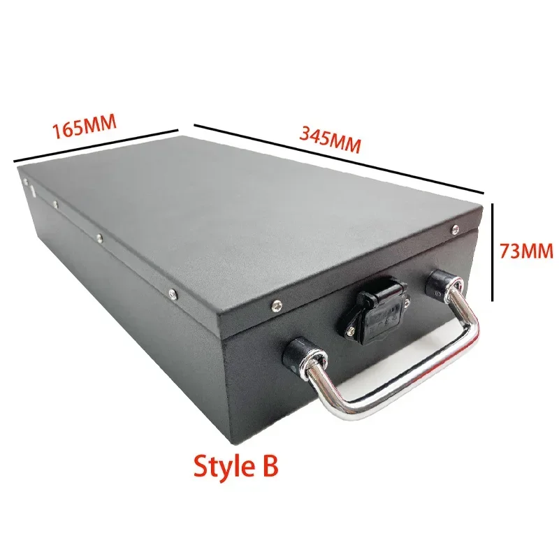 Tax-free 60V lithium battery with 30A BMS protection, for 500W-1800W electric bicycles, Harley electric vehicles, and scooters