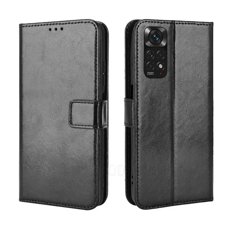 Flip Case For Xiaomi Redmi Note 11 Global 11S 10S 10 Pro Redmi 10C 10A 10 9C 9A 9 Leather Wallet Cover Carcasa Capa Funda Coque