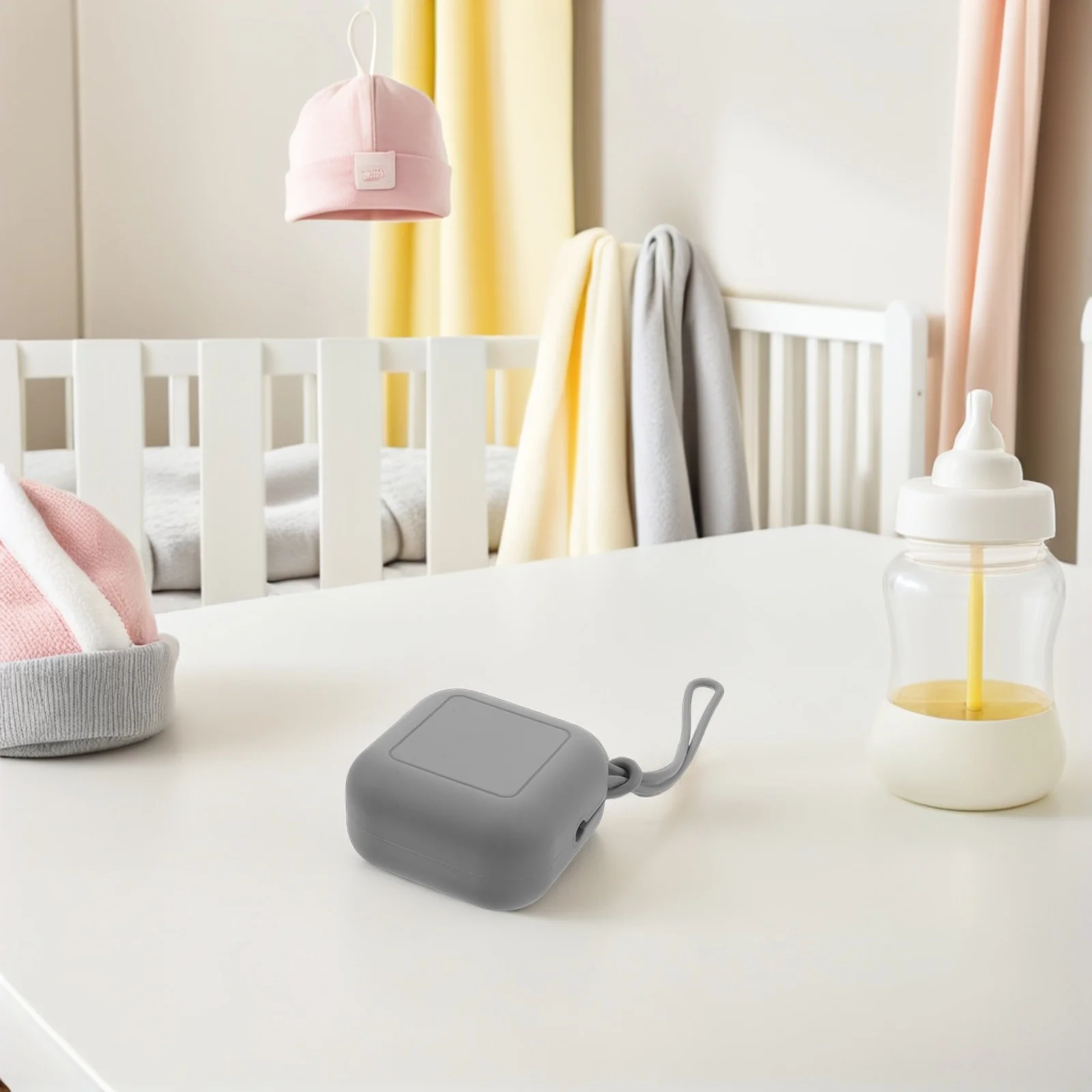 

3Pcs Pacifier Storage Box Portable Silicone Holder Case Waterproof Organizer for Baby Soother Outings Silicone Pacifier Case