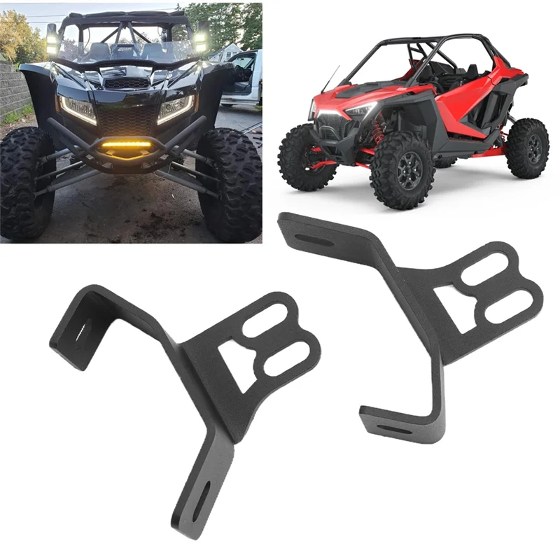

A42M-UTV боковая стойка для лобового стекла, рулонный кронштейн, боковая стойка для лобового стекла, рулонный кронштейн для Polaris, держатель противотуманной фары для Polaris RZR
