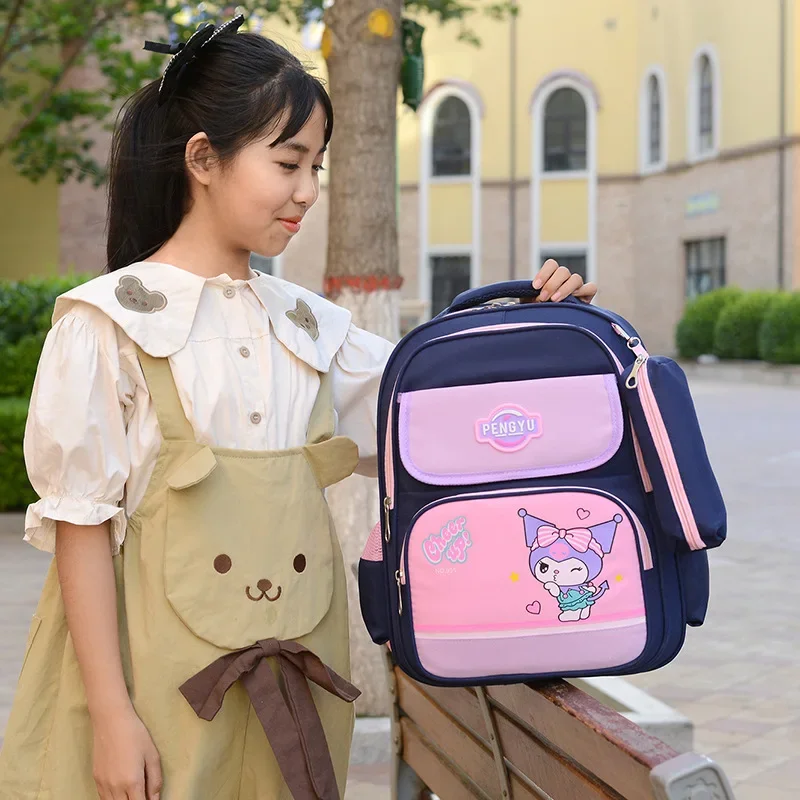 SanrioKulomi's new waterproof and breathable children's student schoolbag girls cartoon cute and lightweight children's backpack