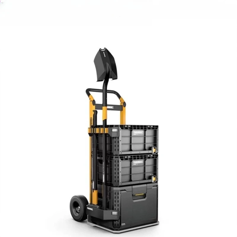 

Stacked tie rod tug toolbox multi-functional combination with car portable