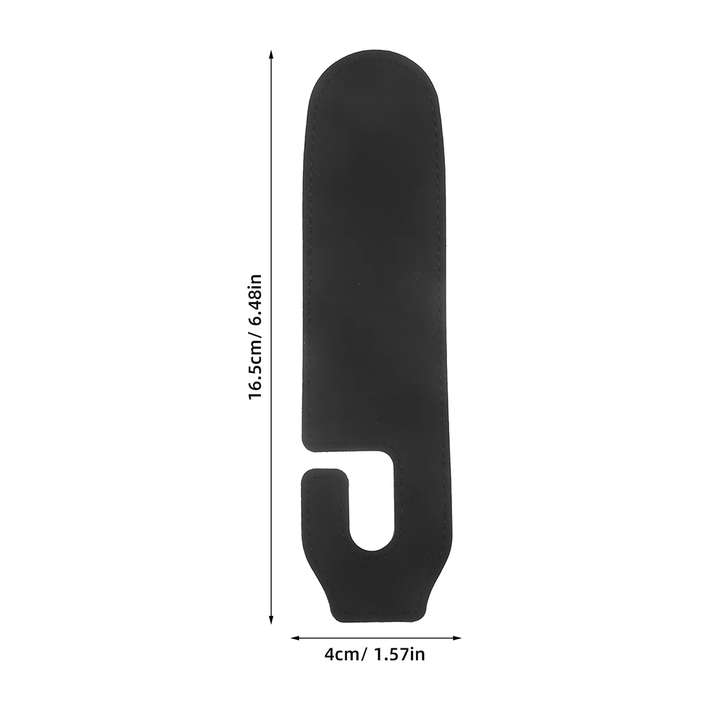

s Car Headrest Hooks Black PU Material Seat Bags Holder Purses Hanger Travel Accessories Vehicle Gadgets Truck ganizer Storage