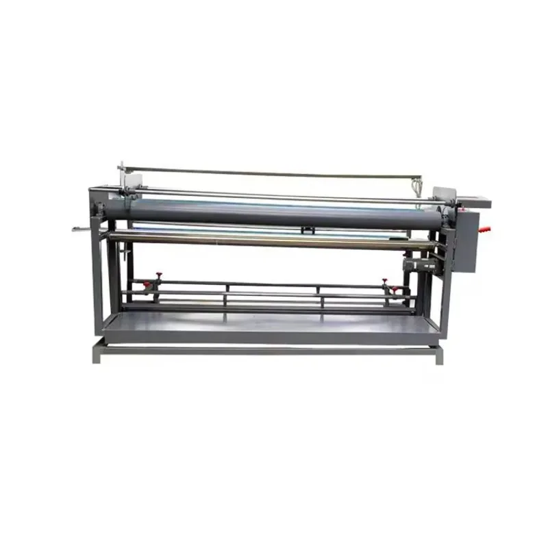 2026 Factory Price Length Counting Setting Cutter Roll to Sheet Cutting Machine Automatic Edge Rolling Machine Cloth Cutting Fab