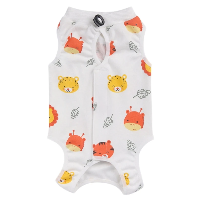 Cats Recovery Rompers Alternative หลังการผ่าตัดสวมใส่เพื่อการฟื้นฟูบาดแผล Drop Ship