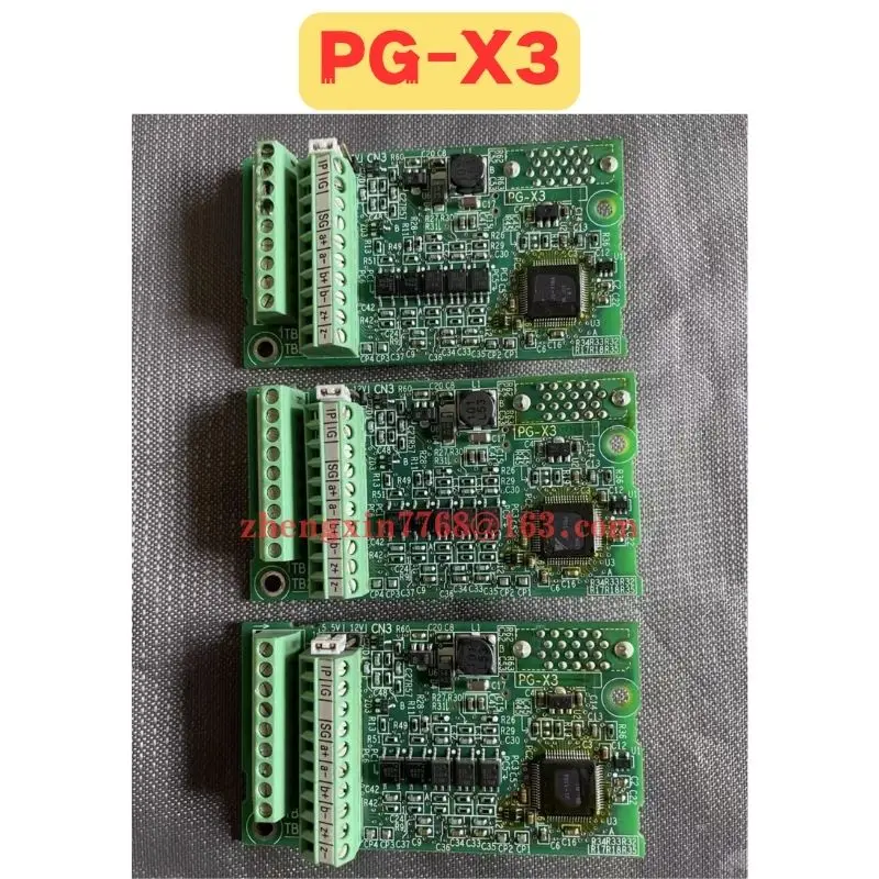 Used Frequency Converter PG Card PG-X3 PG X3 Normal Function Tested OK