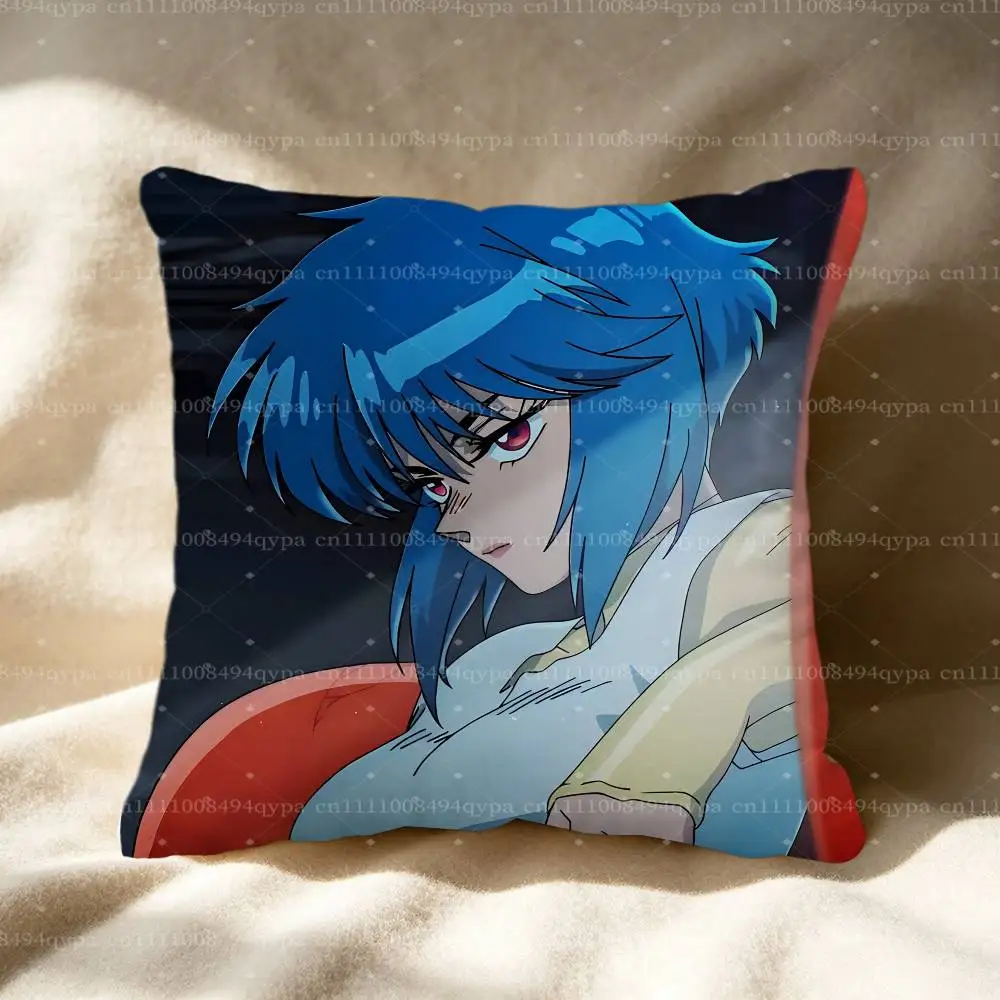 G-Ghost In The Shell 2026 Pillowcase With Zipper Throw Pillow Cover Decorative Shams Cushion Covers for Bed Living Room Couch