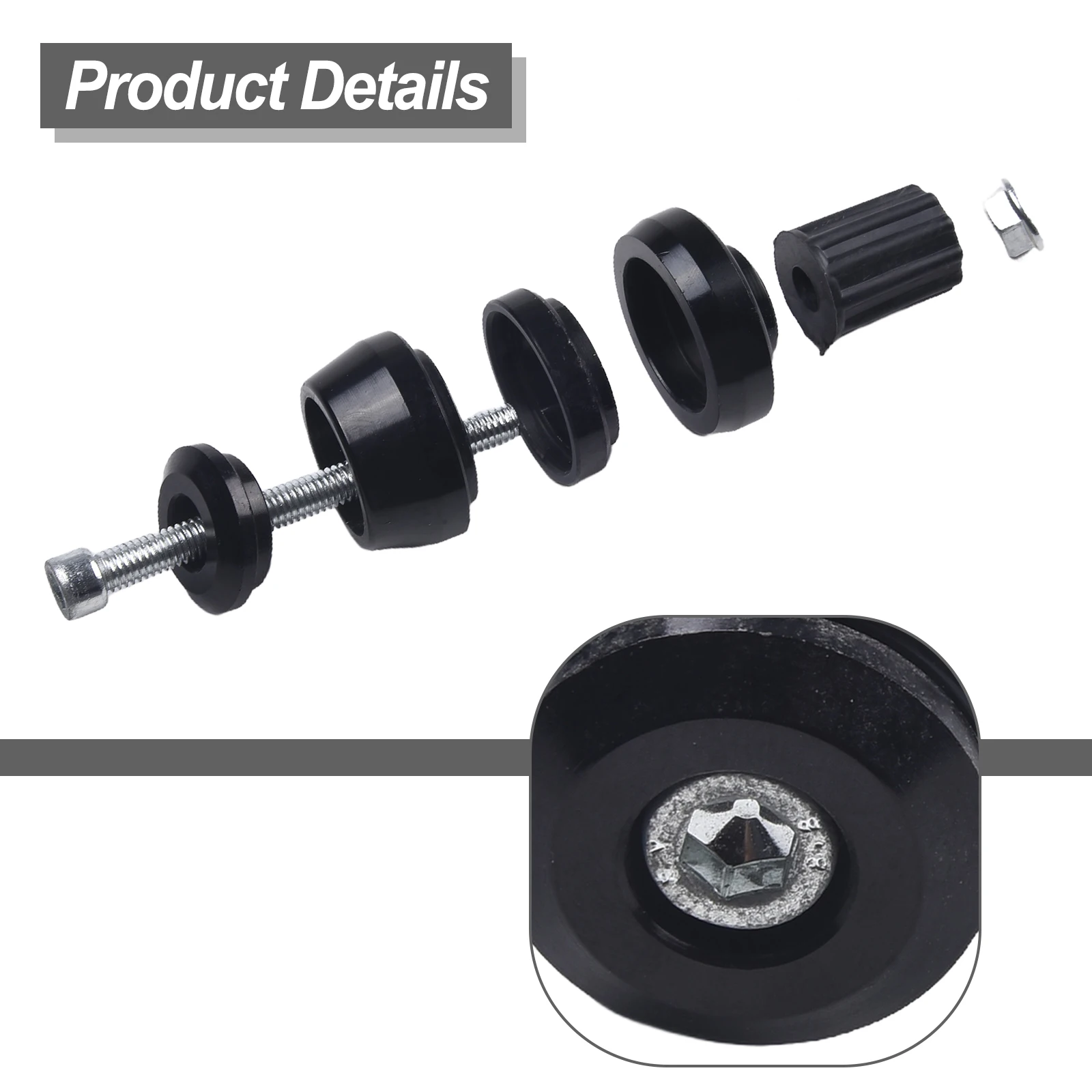 

Надежные и стильные концы руля мотоцикла из черного алюминиевого сплава, предназначенные для легкой посадки ручек стандартного размера.