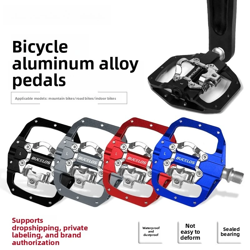 

PD-M680 Dual-Platform Clipless & Flat Pedals | Aluminum Alloy MTB Pedals for Mountain Bikes, Bicycle Accessories