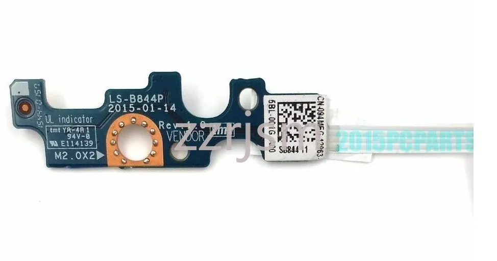 

Switch Power Button Board For Dell Inspiron 15 5558 5455 5458 5559 5555 5755 5759 3758 3759 5558 3558 5551 5559 094MFG LS-B844P