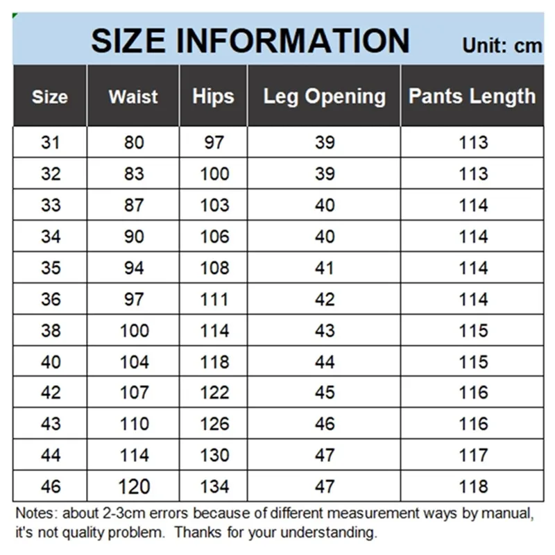Formal Dress Suit Pants Tall Men 190CM Business Black Blue Plus Size 40 42 44 46 Extra Long Lengthened Straight Office Trousers