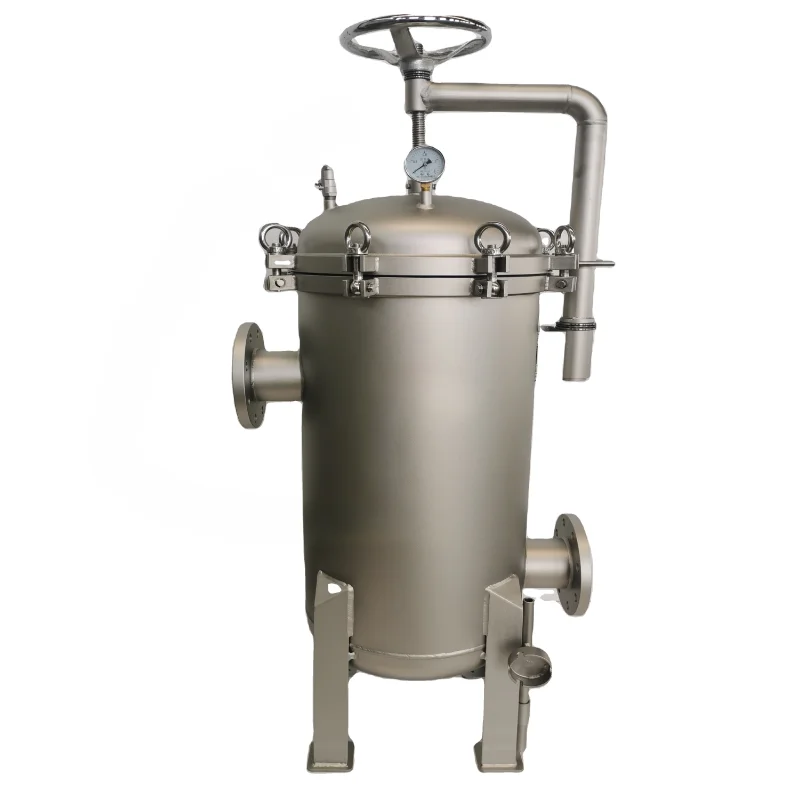 Liquid/oil/wine/beer/honey/syrup/paint filtration machine Stainless Steel multi Bag Filter Housing