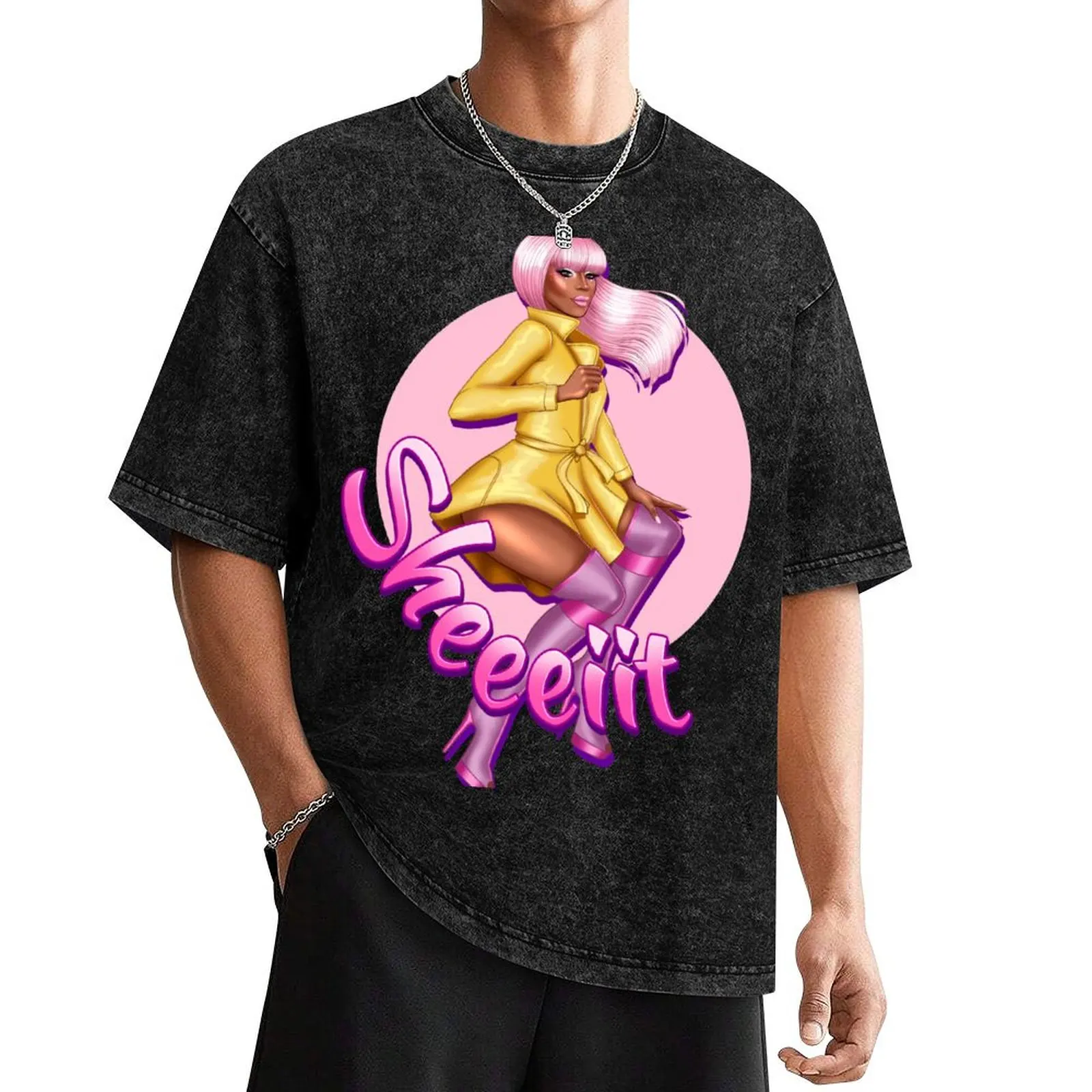 

Sheee*it T-Shirt customizeds summer tops funny gifts rapper graphic tees mens clothes