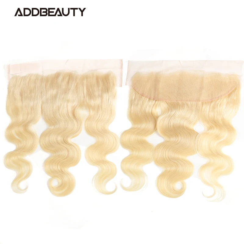 

5x5 Lace Closure Body Wave Blonde 13x4 HD Lace Frontal Brazilian Human Raw Virgin Remy Hair Bleached Pre-Plucked Baby Hairline