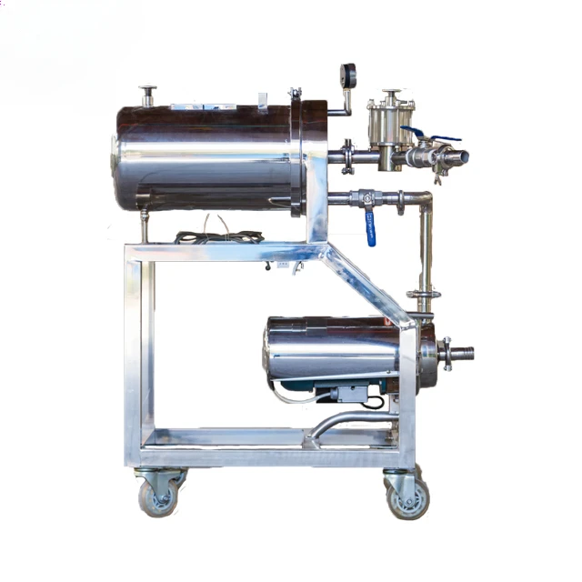 Stainless Steel Diatomaceous Earth Filter Diatomite filter machine for Yellow Rice Wine Filtration