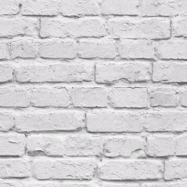 3D White Brick Effect Wallpaper Roll Light Grey Modern Vintage Rustic Vinyl PVC Faux  Wall Paper Living Room Bedroom Decor
