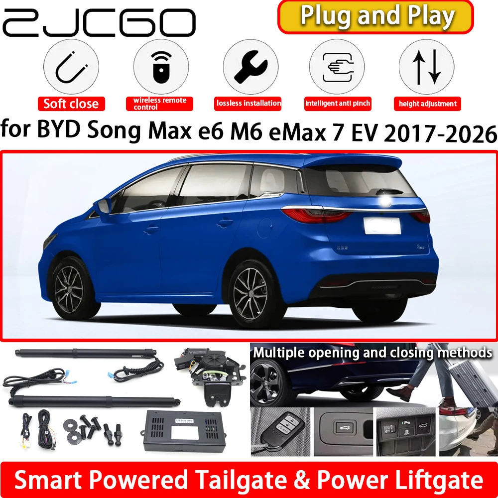 

for BYD Song Max e6 M6 eMax 7 EV 2017-2026 OEM Automatic Electric Powered Tailgate Power Liftgate Tail Gate Lift Kit System