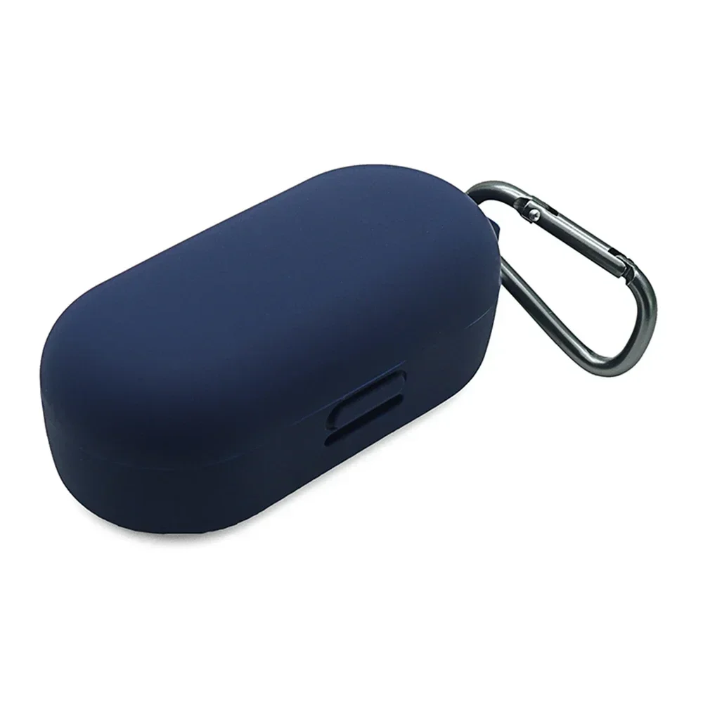 Capa protetora lavável, à prova de poeira, à prova de choque, silicone, bolsa para bose sport, fones de ouvido sem fio com mosquetão, chaveiro