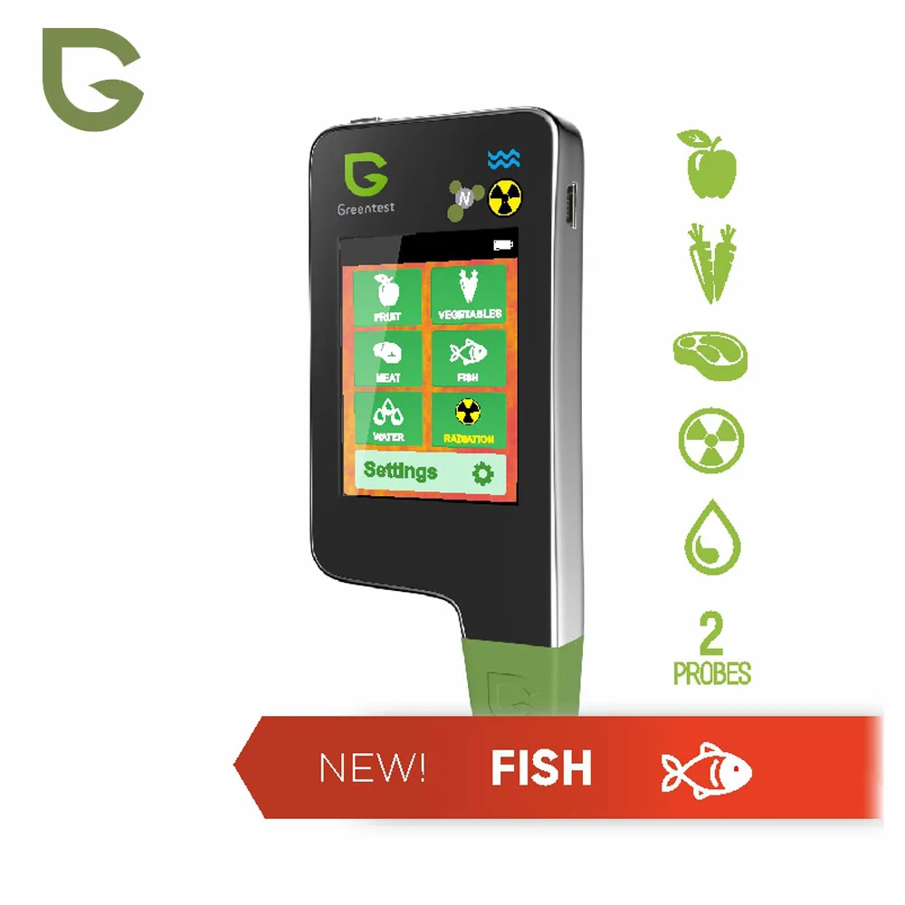 Greentest ECO-5 3 in 1 Nitrate Tester Water Hardness Radiation Meter Dietary Nitrates in Food Fruit/Vegetables/Meat/Fish