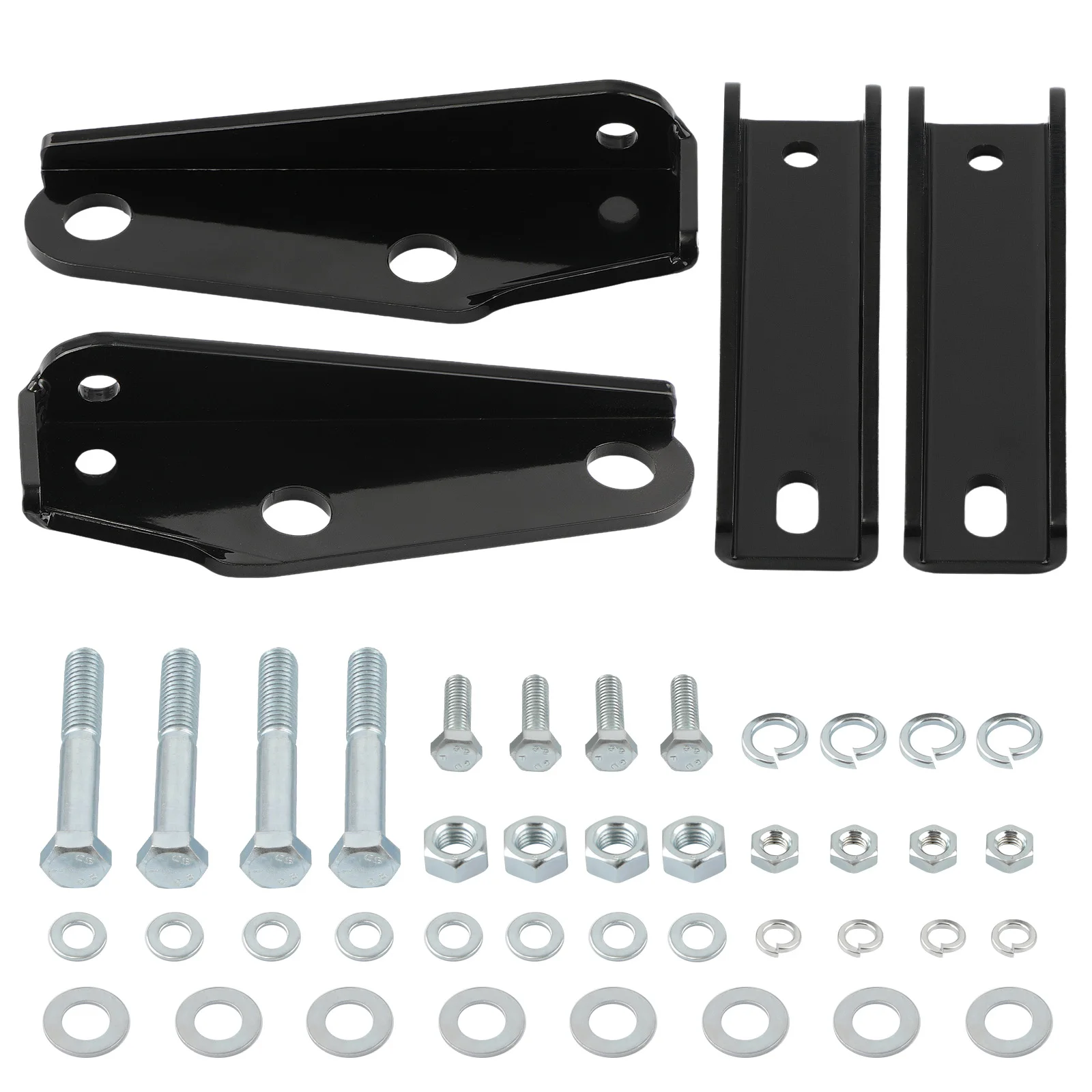 Rear Upper and Lower Shock Mounts Relocation Kit for Chevy C10 C20 GMC 1963-72