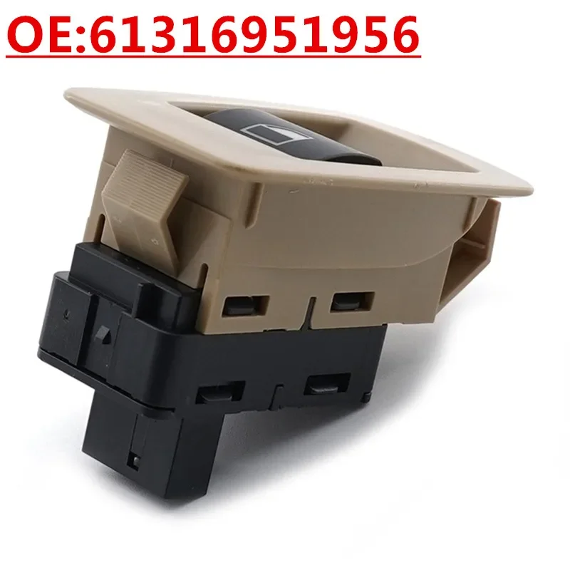 New OE:61316951956 Auto Accessories Glass Lifter Single Switch Power Window Control Switch For BMW E60