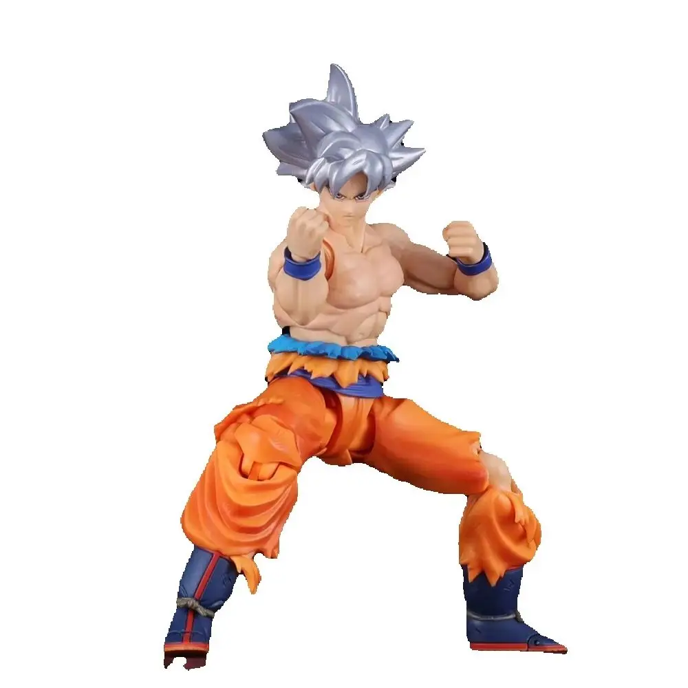 【TM】In Stock BANDAI S.H.Figuarts Sun Wukong Ultra Instinct Action Figures Model Toy Gift Collection Ornament