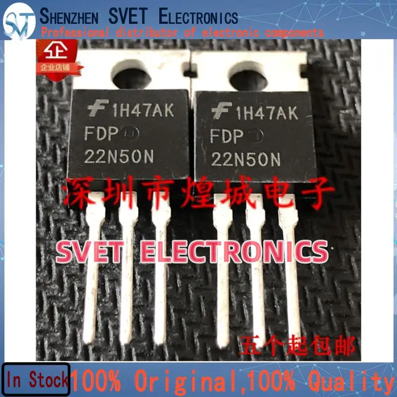 Fug 22N50N MOS TO-220, Original, En Stock, Expédition Rapide, 500V, 22A, 10PCs-50PCs