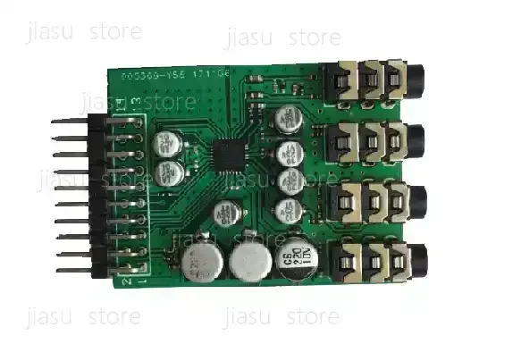 High-Performance WM8731 Audio Codec Board, 24-Bit 96kHz ADC DAC with I2S Interface for Digital Audio Recording & Playback