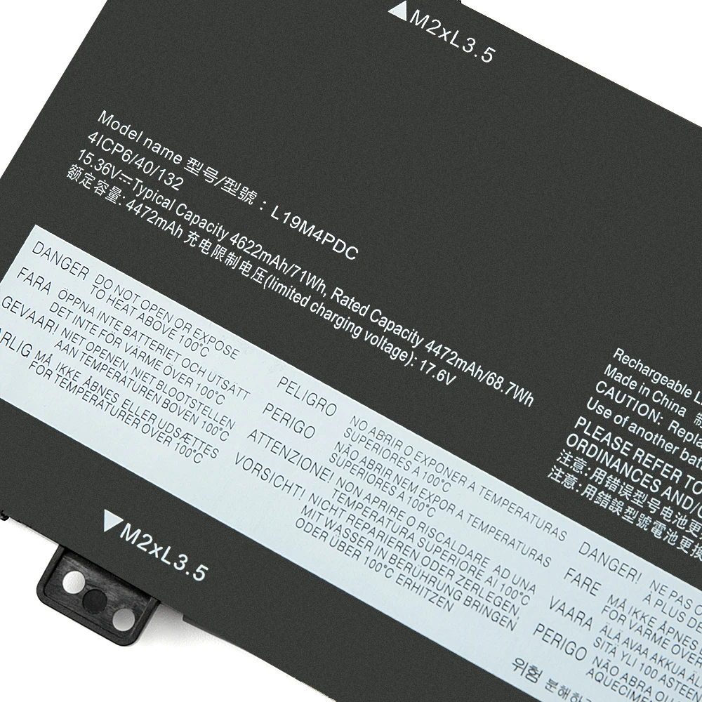 SUOZHAN L19M4PDC L19C4PDC/L19L4PDC Battery 15.36V/68Wh for Lenovo Yoga 7 14ITL5 82BH 15ITL5 82BJ Yoga 14c ITL 2021 C750 4472mah
