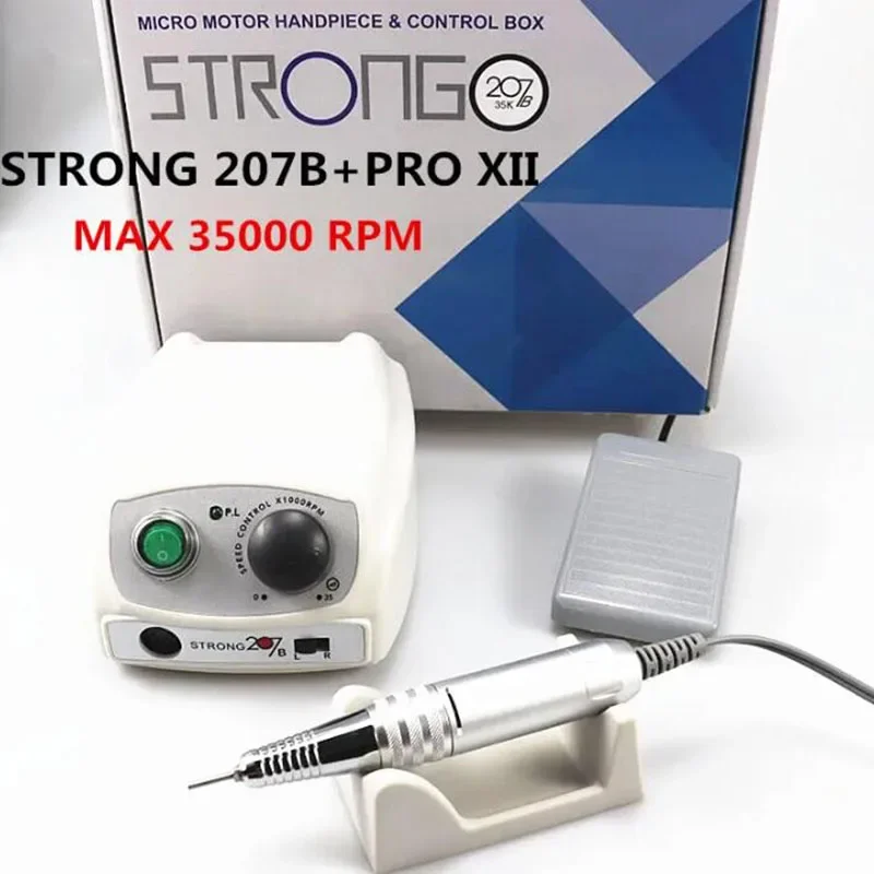 NEW 50000RPM Electric Nail Drill Strong 210 207B 65W Manicure Machine Pedicure Kit Nails Art Tool Handpiece Nail File Equipment image 3