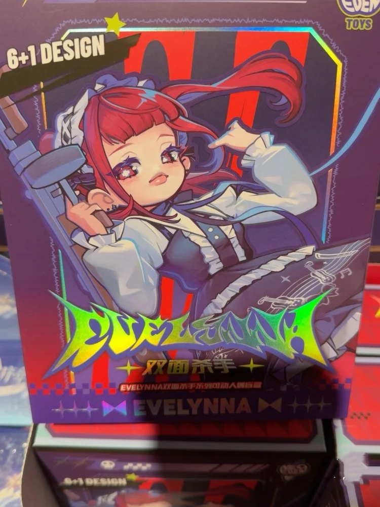 

Neo Eden Toys Mysterious Box Original Double Sided Killer Series 1/12 Bjd Mjd Joint Mobile Doll Evelynna Ornament For Collectors