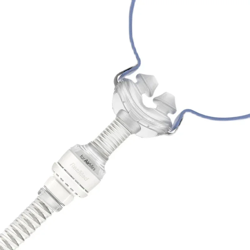 مجموعة قناع Airmini Airfit P10 لـ Resmed Air Mini CPAP مجموعة وسائد الأنف مع أنبوب قصير لأغطية الرأس وتوقف التنفس أثناء النوم HumidAirX