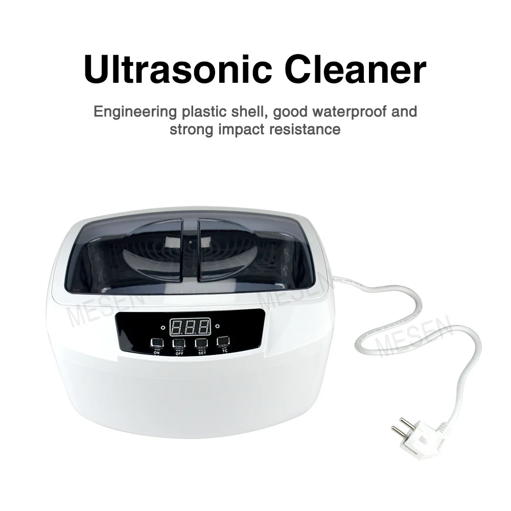 Dental ultrasonic cleaning machine food grade stainless steel inner groove can clean handpiece /surgical consumables instruments