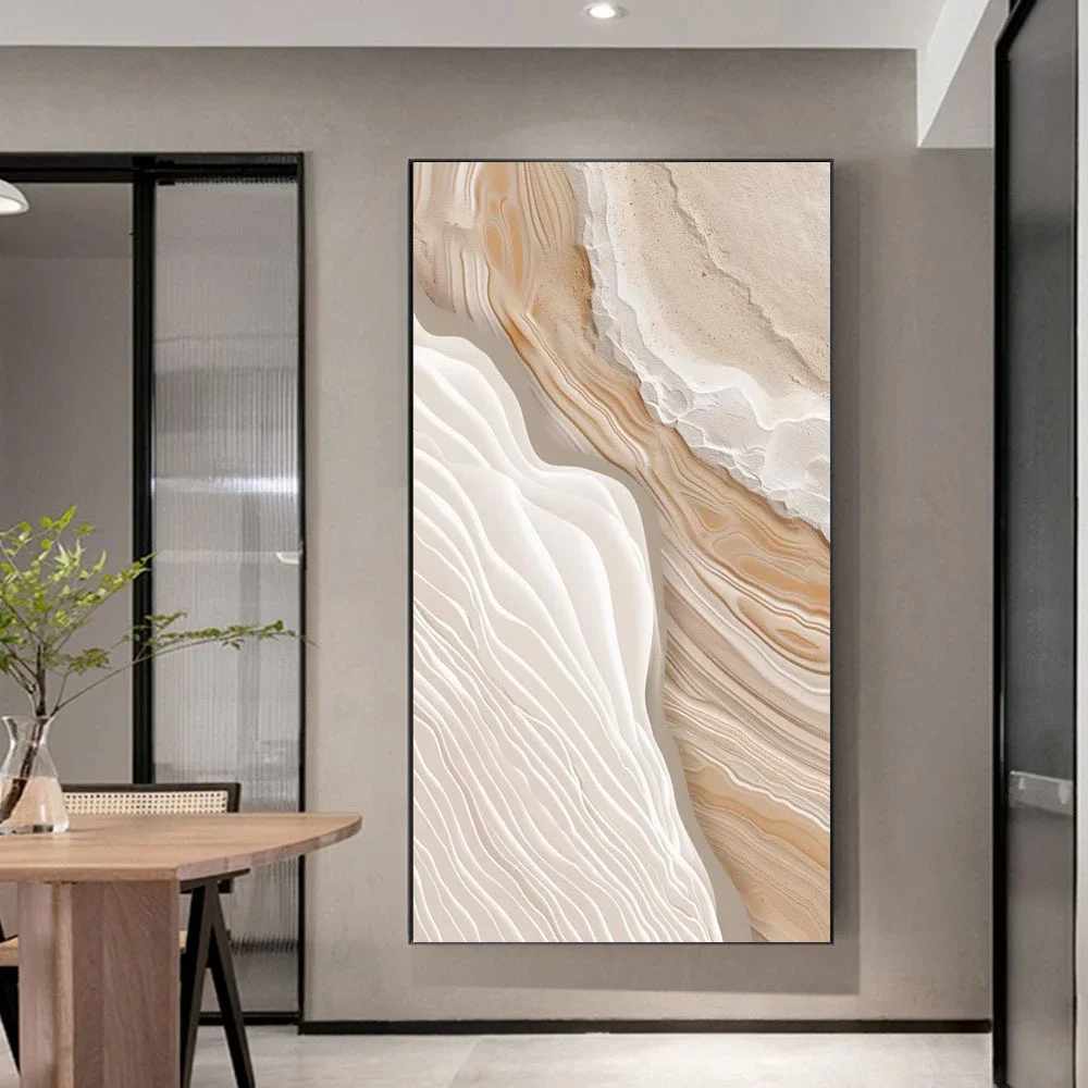 Modern Abstract Poster, Arctic Minimalist Aesthetics, Suitable For Living Room, Bedroom And Classroom Decoration,No Frame