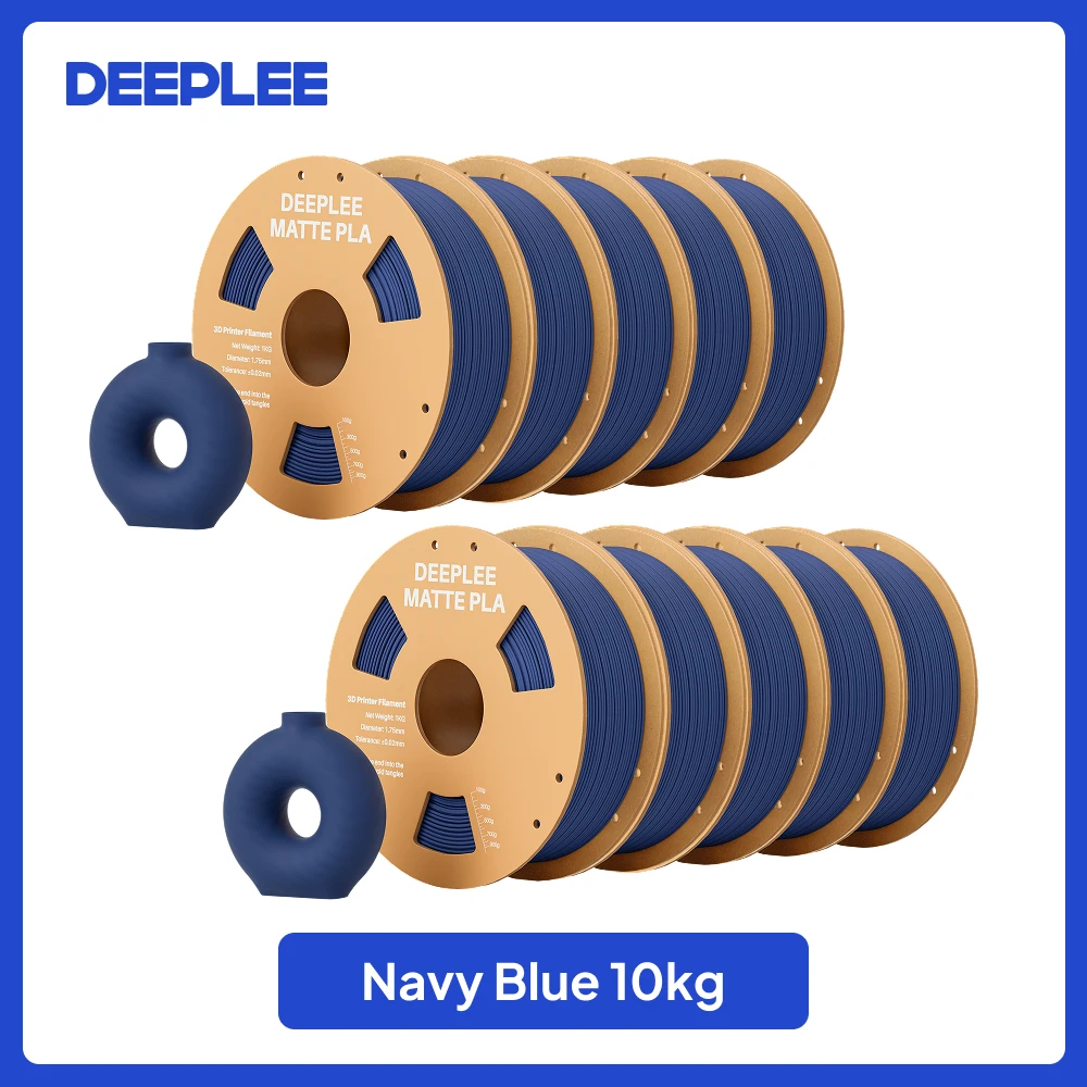 DEEPLEE 2KG mat PLA-filament 1,75 mm 3D-printen voor FDM 3D-printer PLA roze Deeplee-filament